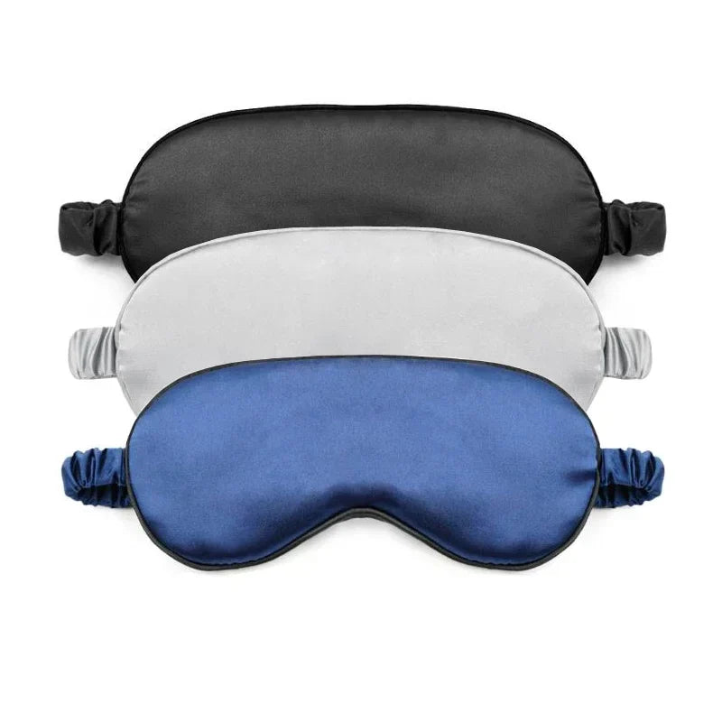 Women Imitated Silk Sleep Eye Mask | Portable Travel Blindfold for Restful Sleep