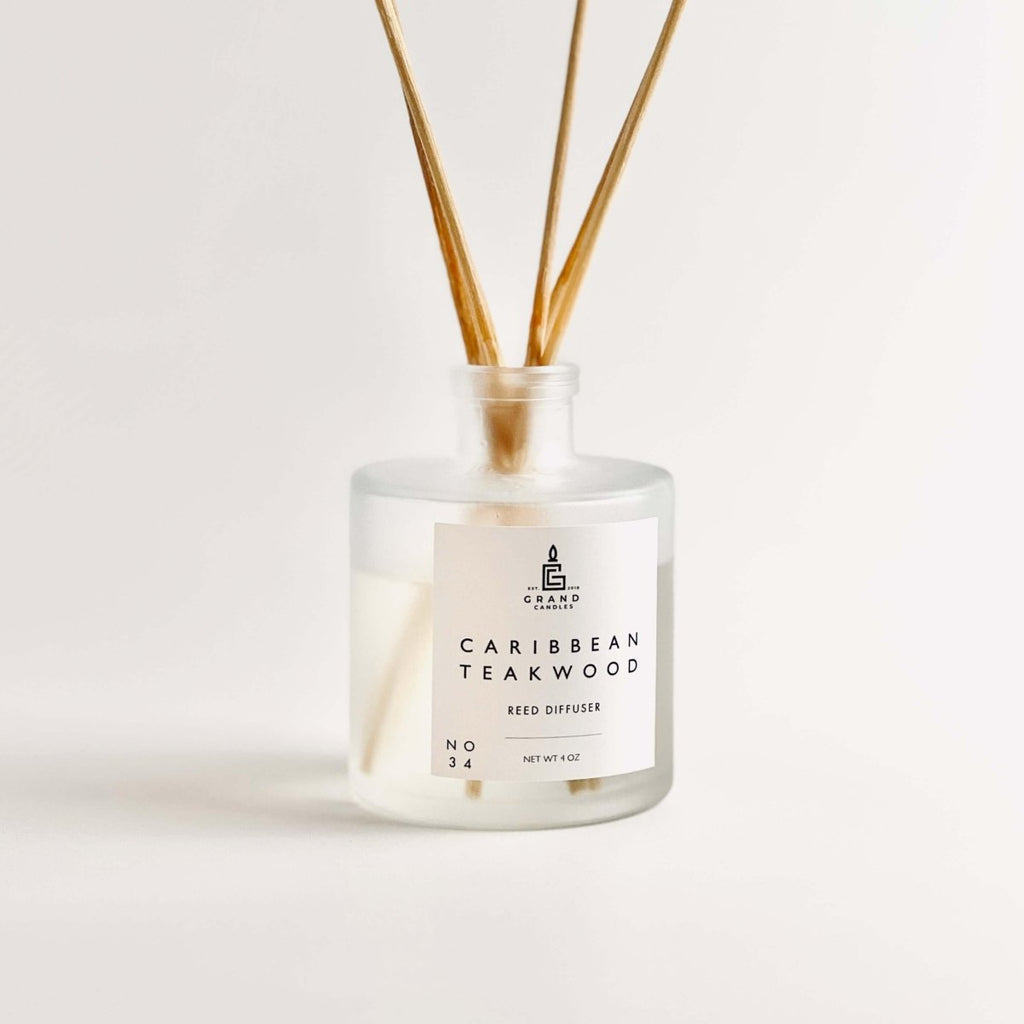 Caribbean Teakwood Reed Diffuser