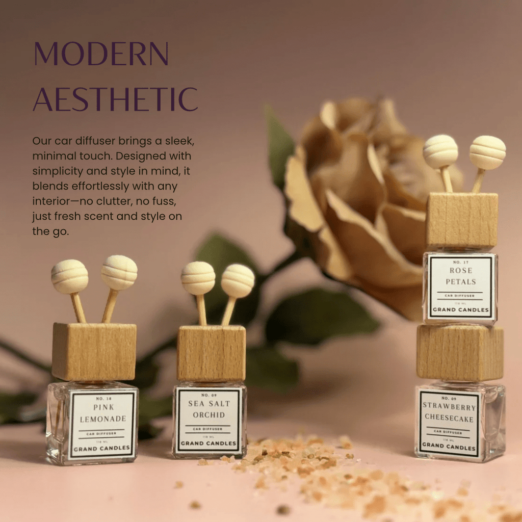 Sea Salt Orchid Car Diffuser