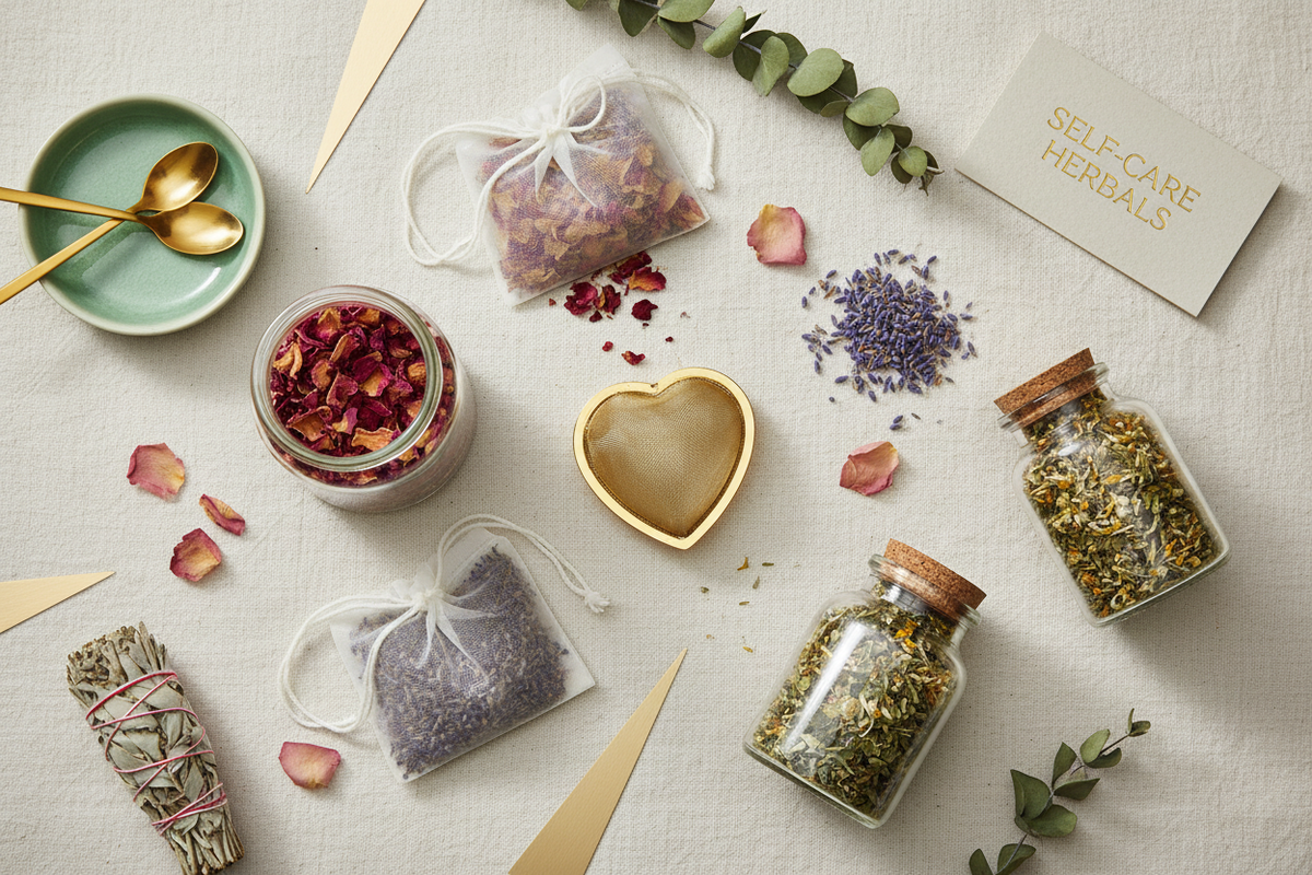 Tea Flat Lay